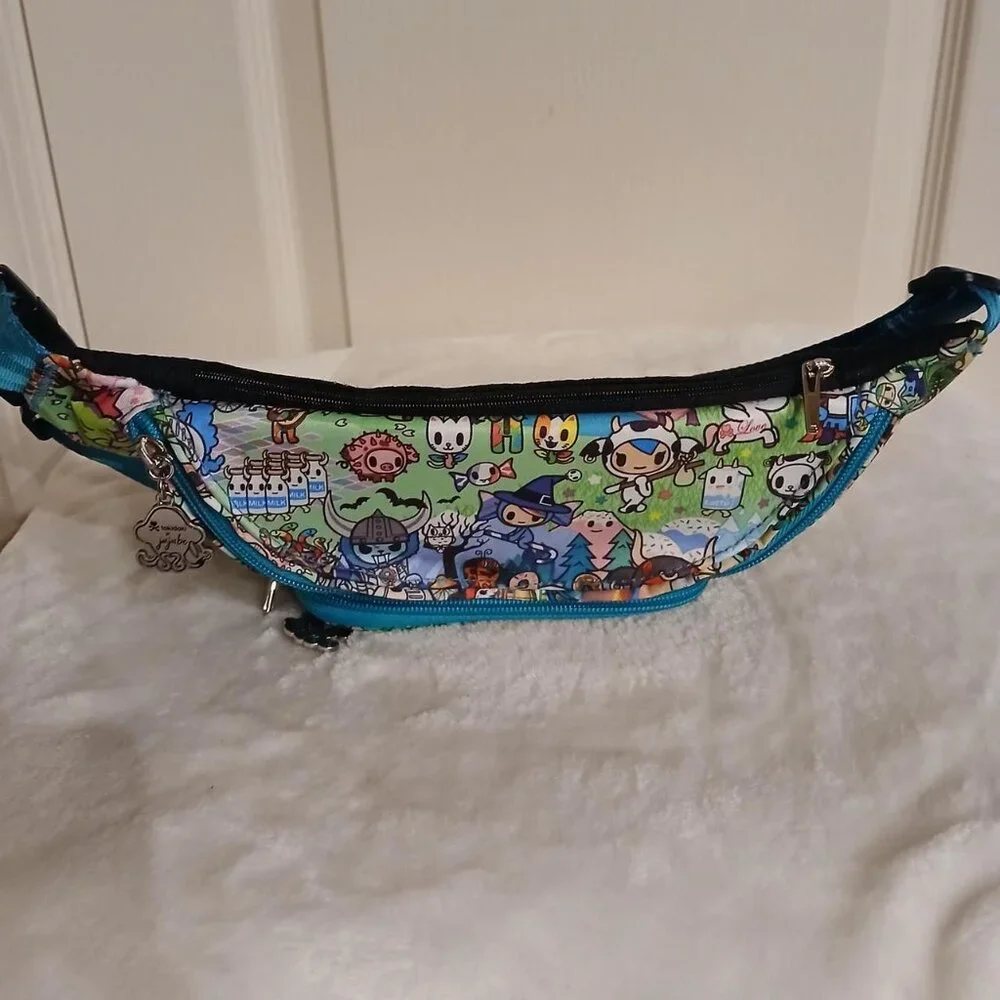 JuJuBe x tokidoki Fantasy Paradise Hipster, Hippie fanny pack, bum bag - Picture 5 of 8